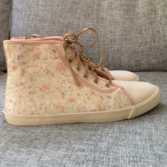 Toms Camarillo Floral  High Top Sneakers Size 8 - Picture 8 of 11